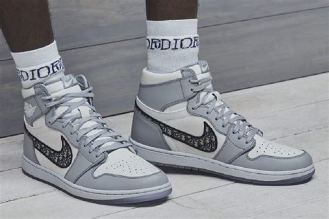 dior x nik|Dior x Jordan 1 Was the Inauguration’s Most Talked About .